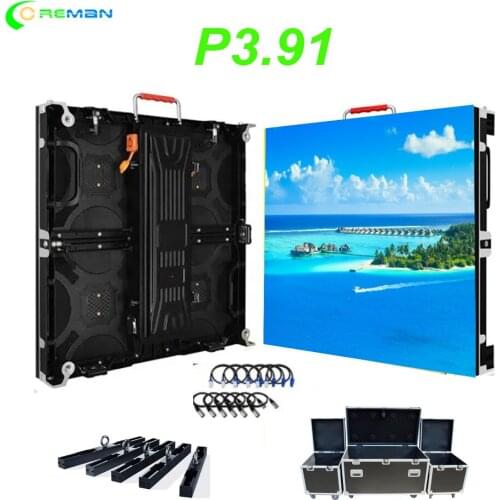 Full Color Outdoor P3.91 LED Display 500X500MM Cabinet LED Video Screen