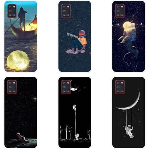 For Samsung Galaxy A31 Case Silicone For GalaxyA31 Case TPU Phone Case For Samsung Galaxy A31 A315F Case Soft Cover
