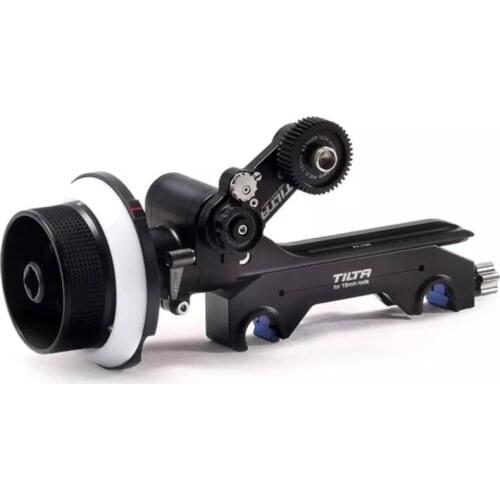 TILTA FF-T05 Single-sided Cine Lens Follow Focus Kit with 15mm/19mm Rod Adapter for FS700 FS7 C300 RED ARRI Film Camera Rig Cage