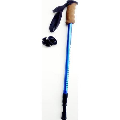Retractable Internal Lock Folding Shock Absorber Outdoor Portable Alpine Cane