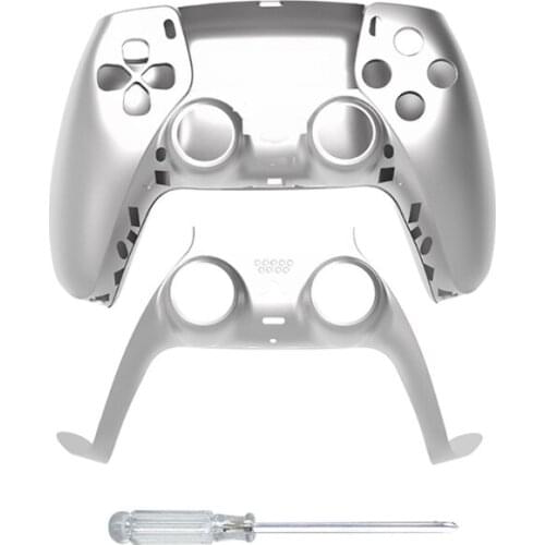 For PS5 Controller Handle Replacement Shell Gamepad Parts Game Accessories F62C