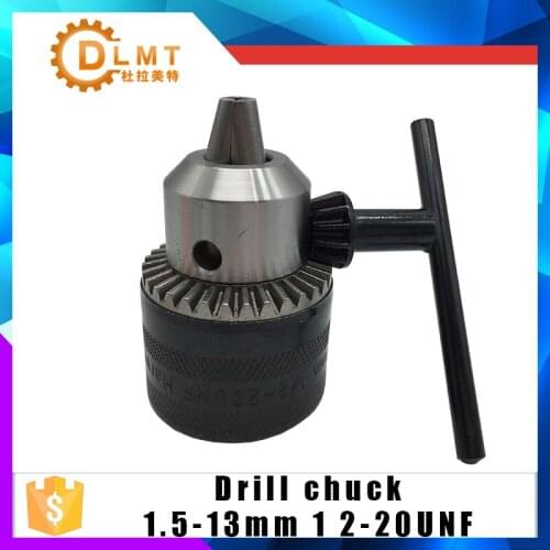 1.5-13mm Keyed Drill Chuck 1/2" 20UNF with Key