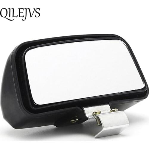 1 Pc Car Truck Unversal Adjustable Wide Angle Mirror Rear View Blind Spot 11x7cm