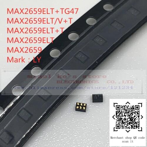 [10pcs~50pcs]100%New original; MAX2659ELT+TG47 MAX2659ELT/V+T MAX2659ELT+T MAX2659ELT MAX2659 -IC RF AMP GPS 1575.42MHZ DFN6