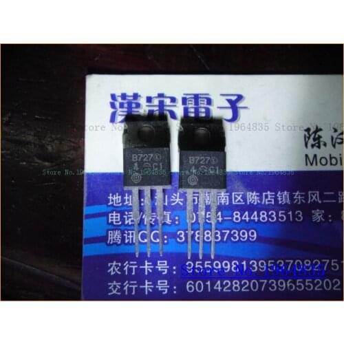 2pcs/lot=a pair 2SB727 2SD768 120V 6A 50W