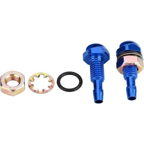 2Pcs Universal Car Cleaning Nozzle Aluminum Alloy Fan-Shaped Front Windshield Water Sprayer Bonnet Nozzles Auto Wiper Jet Washer