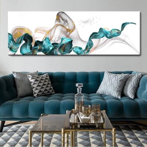 Abstract Geometric Canvas Paintings Nordic Scandinavian Posters Prints Wall Art Oil Pictures for Living Room Home Decor