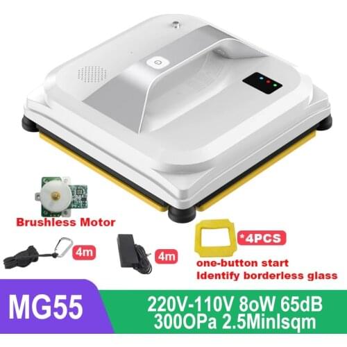Automatic Window Cleaning Robot Household Remote Control Vacuum Cleaner Glass Vacuum Cleaner Frameless Glass Recognition