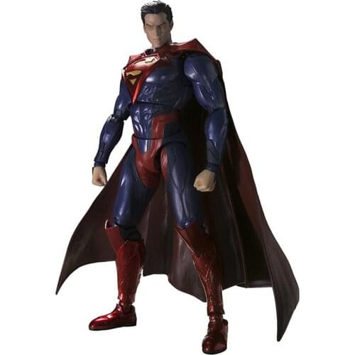 Bandai 6.5 Inches Tamashii Nations S.h. Figuarts Superman (Injustice Ver.) Injustice Action Figure Model Collection Toysgift