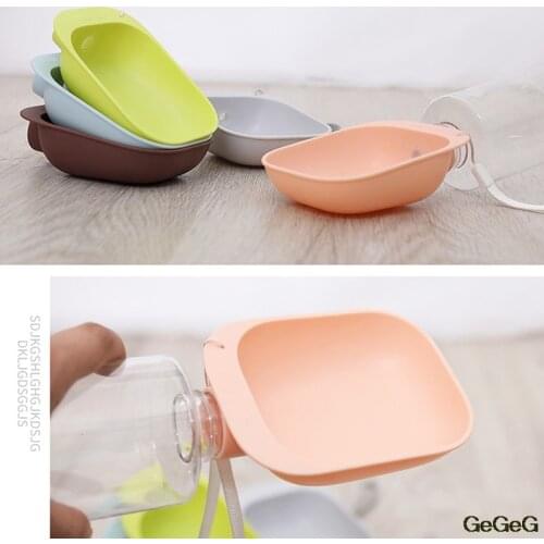 Water Bottle for Pets Dog Outdoor Travel Dog Water Bottle Portable Drinking Bottle Bowl for Dogs Cats Dispenser Feeder