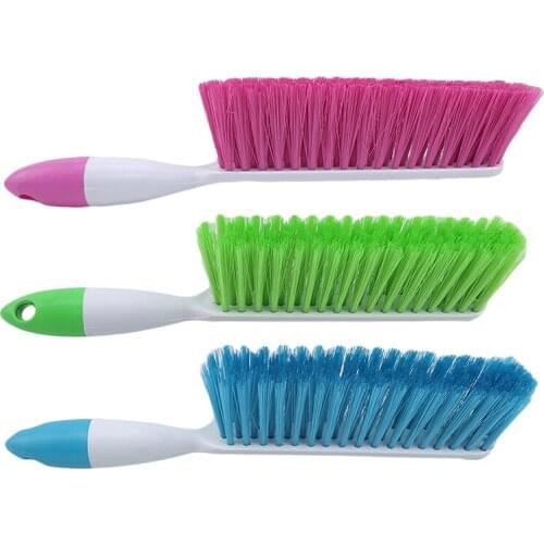 Household Dust-removing Plastic Brush Bed Brush Bed Broom Long Handle Hot Dust Cleaning Brushes Bedroom Tools