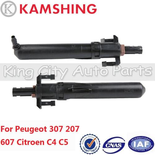 CAPQX For Peugeot 307 207 607 Citroen C4 C5 Front Headlight Washer Spray Nozzle Headlamp washer nozzle Actuator Spray Jet Motor
