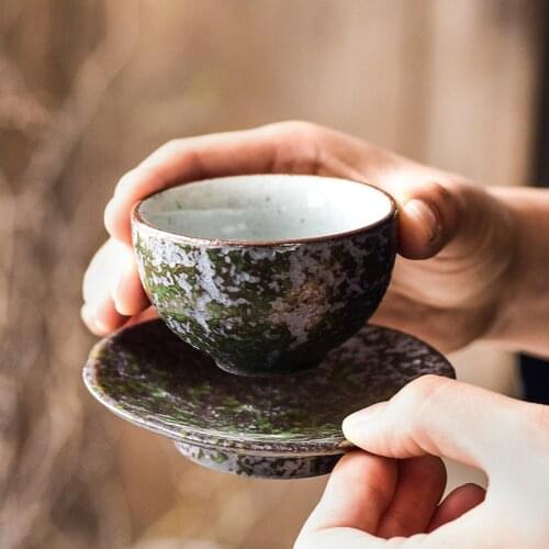 Tea Cup Master Cup Course Ceramic Tea Set Japanese Antique Tea Set Tea Utensils Ceramic Cups and Coasters Bowl Kung Fu Tea Set