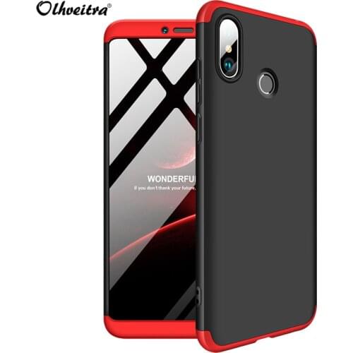 360 Degree Full Cover For Xiaomi Mi Max 3 Case 3 In 1 Hard PC Shell Protector Case For Xiaomi Mi Max 3 Max3 Phone Accessories