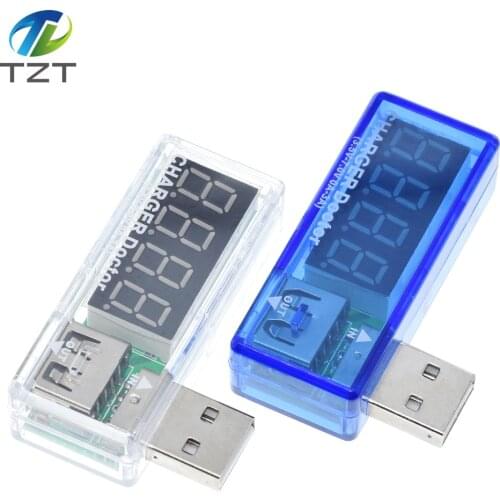 Digital USB Mobile Power charging current voltage Tester Meter Mini USB charger doctor voltmeter ammeter LED display