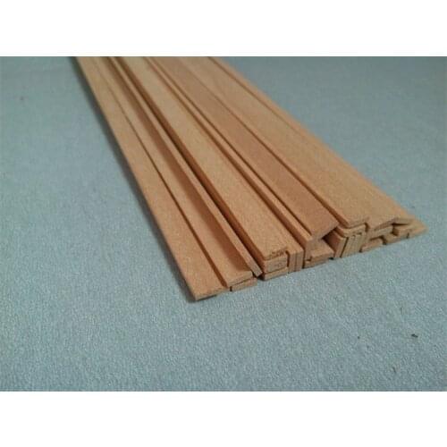 NIDALE Model size 3x500mm American cherry Ship model Special-purpose Solid wood batten 20 pcs/lot