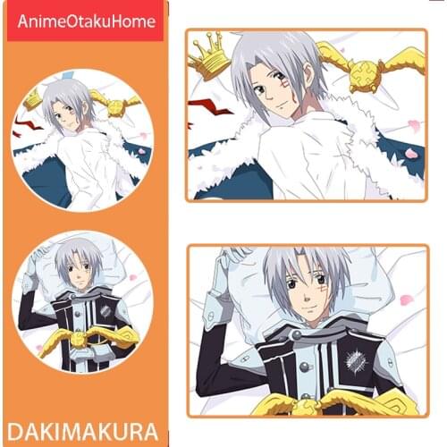 Anime Manga D.Gray-man Allen Walker Throw Pillow Cover Hugging Body Pillowcase Otaku Bedding Decoration Dakimakura Pillow Case