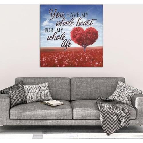 2020 new dtyle diamond mosaic sale love heart 5d diamond painting full set love 5d diamond embroidery full love decoration home