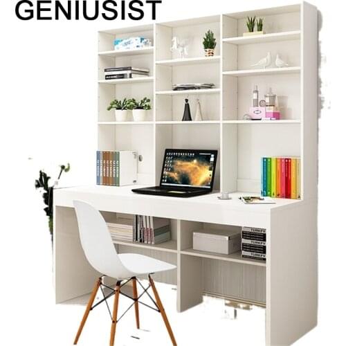 Oficina Bed Tray Scrivania Ufficio Escritorio Mueble Office Tisch Standing Bedside Desk Tablo Laptop Stand Table With Bookcase