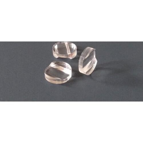 #RIF-8 High quality Laser Lens , Round Ground lens, Clean surface, Size: 8X2.1mm, PMMA materials