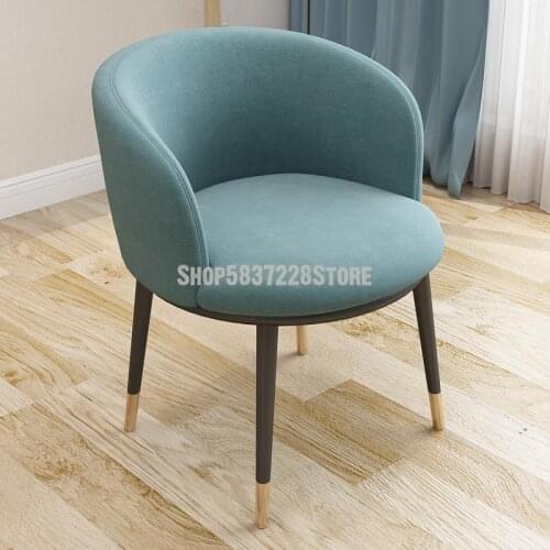 Light Luxury Creative Ins Net Red Computer Make-up Toilet Stool Adult Desk Nordic Restaurant Back Home Chair