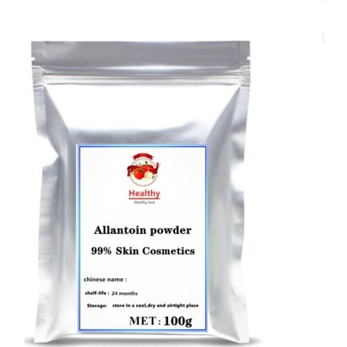 High Quality Allantoin Powder Cosmetics for face Accelerating Cell Regeneration Makeup skin Antioxidation Free shipping