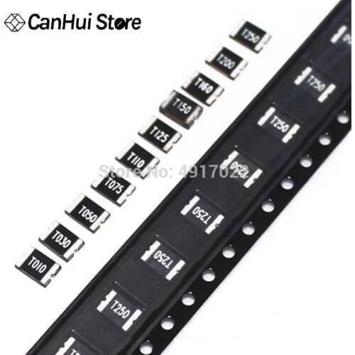 50PC 1812 1.5A PPTC SMD 6V 8V 16V 24V 48V 60V SMT SMD Resettable Fuse PPTC PolySwitch Self-Recovery Fuses 1812L Recoverable Fuse