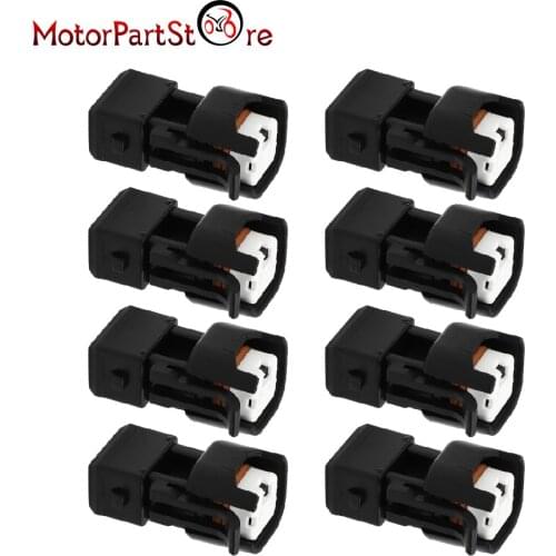 8pcs LS1 to LS2 LS3 Fuel Injector Connector Adapter Jumper LS3 LS1 LT1 EV1 to EV6