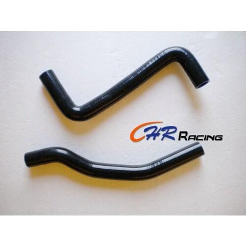 BLACK FOR Toyota Celica GT-4 ST205 3S-GTE 2.0 turbo Silicone Radiator Hose