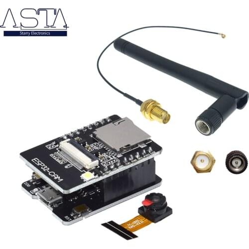 ESP32-CAM WiFi Module ESP32 serial to WiFi ESP32 CAM Development Board 5V Bluetooth with OV2640 Camera Module DIY
