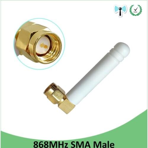 10pcs 868MHz 915MHz Antenna 3dbi SMA Male Connector GSM 915 MHz 868 MHz antena outdoor signal repeater antenne Lorawan