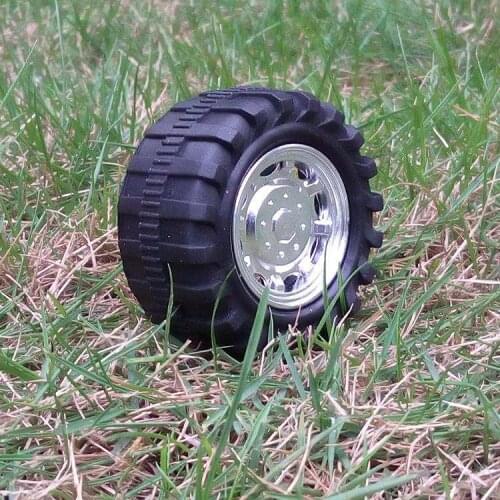 Toys Plastic Tires Toy Car Wheels Spare Parts Aperture 2mm/3mm Axle Tightly Matched Diy Small Production Remote Control Wheel