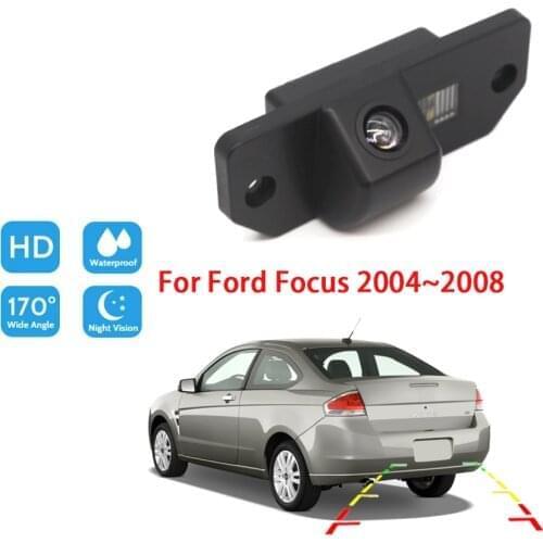 Car Rear view Camera For Ford Focus 2004 2005 2006 2007 2008 CCD Full HD Night vision Parking Reversing Camera high quality RCA