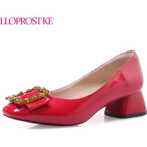 Кожаные туфли-лодочки Lloprost Ke China At AliExpress