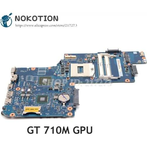 NOKOTION PT10SG DSC MB For Toshiba Satellite C50 C50-A C50-AC10B1 Laptop Motherboard H000062960 H000063000 HM86 DDR3L GT710M GPU