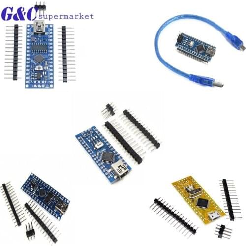 Nano V3.0 ATmega168 / 328P / 5V 16M microcontroller for Arduino ATF with Bootloader compatible programmer