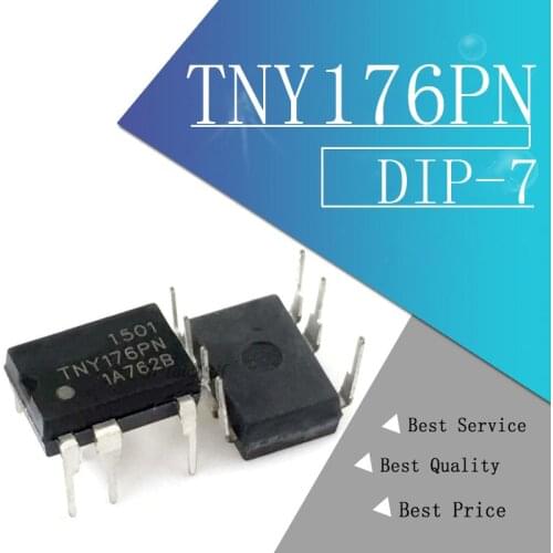 1PCS TNY176PN DIP7 TNY176P DIP TNY176 176PN DIP-7 new and original IC