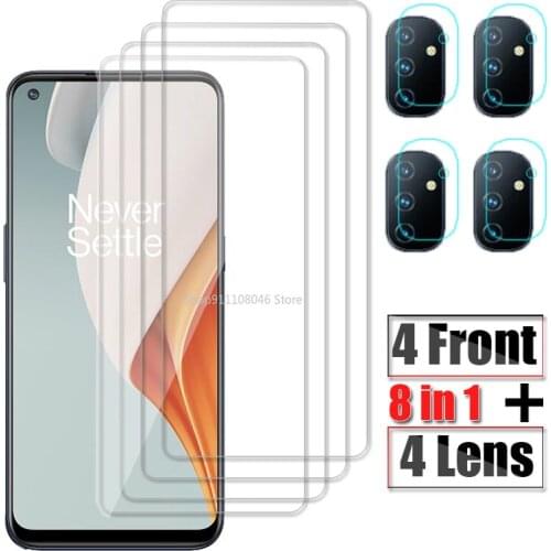 Front And Camera Lens Protective Glass For Oneplus Nord N100 CE 5G N10 Tempered Glass One plus N105G CE5G Screen Protector Film