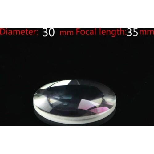 K9 Plano-Convex Lens D30mm F=35mm AR400-700nm Optical Lens/optical Element/precision Optical Lens