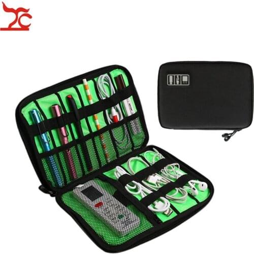 Data Cable Receives Package Power Line Charging Line Finishing Storage Bag quality Power bank Organizer Portable Travel bag