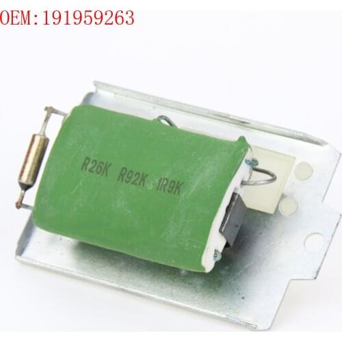NEW Heater Blower Control Resistor for Audi Seat Golf 2 3 Passat 191959263 Auto Replacement Parts