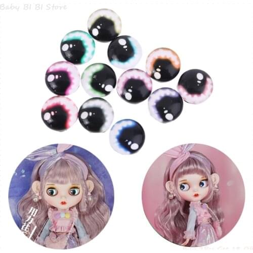 20Pcs Glass Doll Eyes DIY Crafts Eyeballs for Dinosaur Animals Eye Accessories Jewelry Making Handmade 8/12/18mm