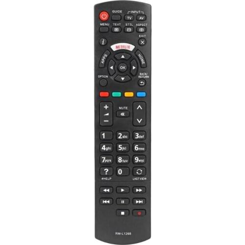 RM-L1268 Smart LED TV Remote Control for Panasonic Netflix N2Qayb00100/ N2QAYB High Quality Remote Control Replace for Netflix