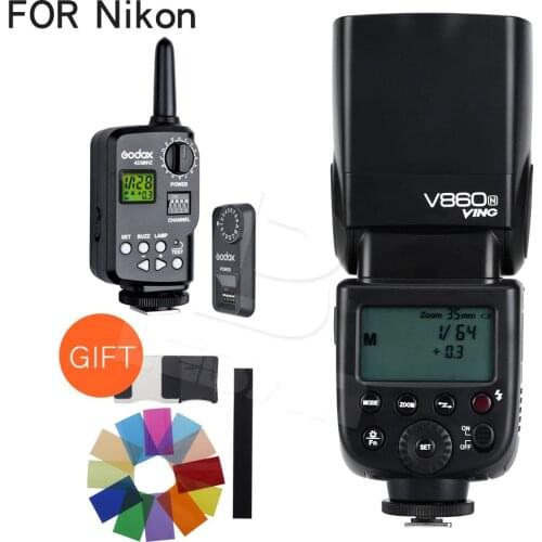 Godox V860N I-TTL HSS Li-ion Battery Flash With FT-16S Power Control Wireless Trigger For Nikon D90 D7000 D7100 D800 D5300 D5200