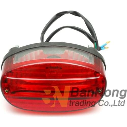 Free shipping Motorcycle Rear Tail Light Running Brake Light For YAMAHA Drag star 400 DS400