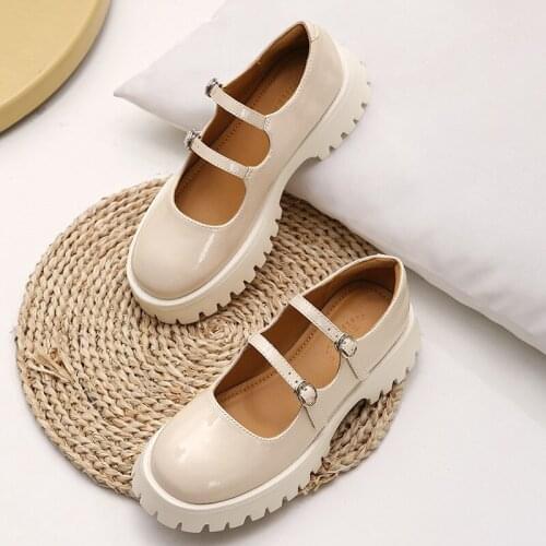 Women Shoes Harakuju Lolita JK Student Sweet Girls Mary Jane Shoes Japanese High Heels Round Toe Platform Shoes Pumps AD289