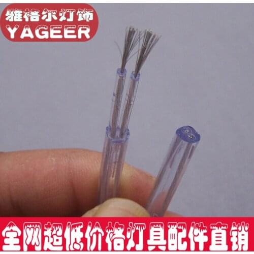 10M 2 Core 0.75mm Lamp Switch Wire Transparent PVC Insulated Electrical Cable Pendant Light Lamp Line Vintage Lamp Cord