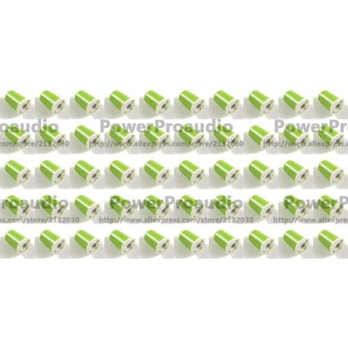 50PCS Replace Knob Cap For Pioneer DJM800 900 2000 NXS,Black EQ Rotary Knob - DAA1176 DAA1305 Light Green