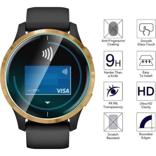 3/6/9Pcs Hydrogel Clear Protective Film Guard Protection For Garmin Venu Smart Watch Smartwatch Full Screen Protector Cover