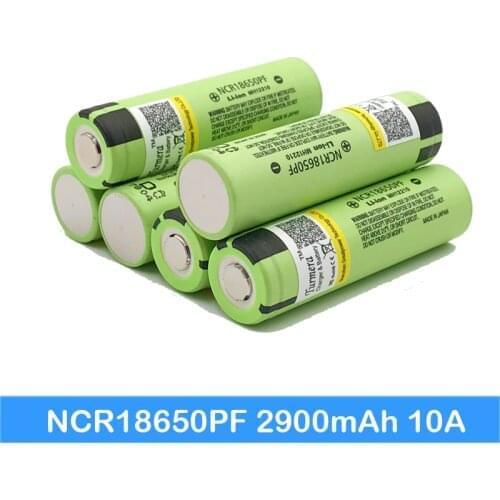 Battery 18650 ncr18650pf 2900mAh 18650 Lithium Rechargeable battery for Hailong Silver e-bike battery 36v 48v 52v for Turmera